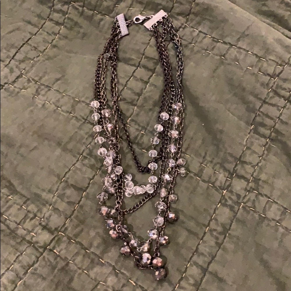 Multi layered necklace